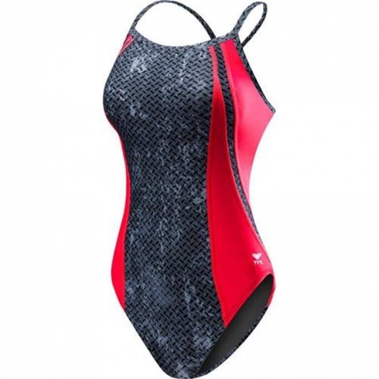 Tyr Traje de Bao Viper Diamondfit Women Red