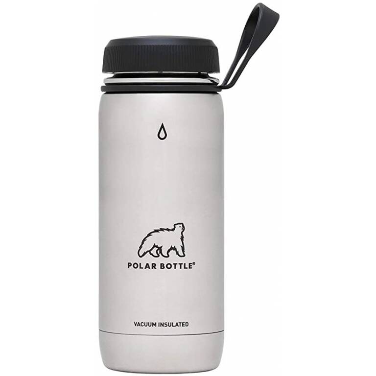 Polar Botella Thermaluxe Steel  21 oz White