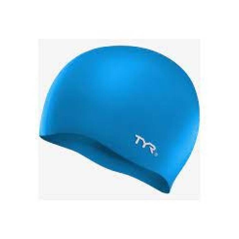 Tyr Gorra De Bao 100% Silicona Blue