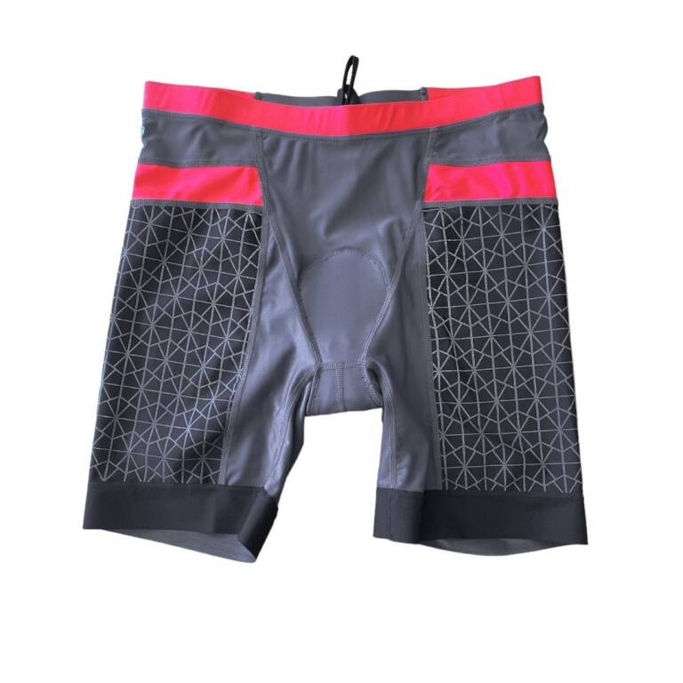 Tyr Tri Short 7 Competitor L GreyRed