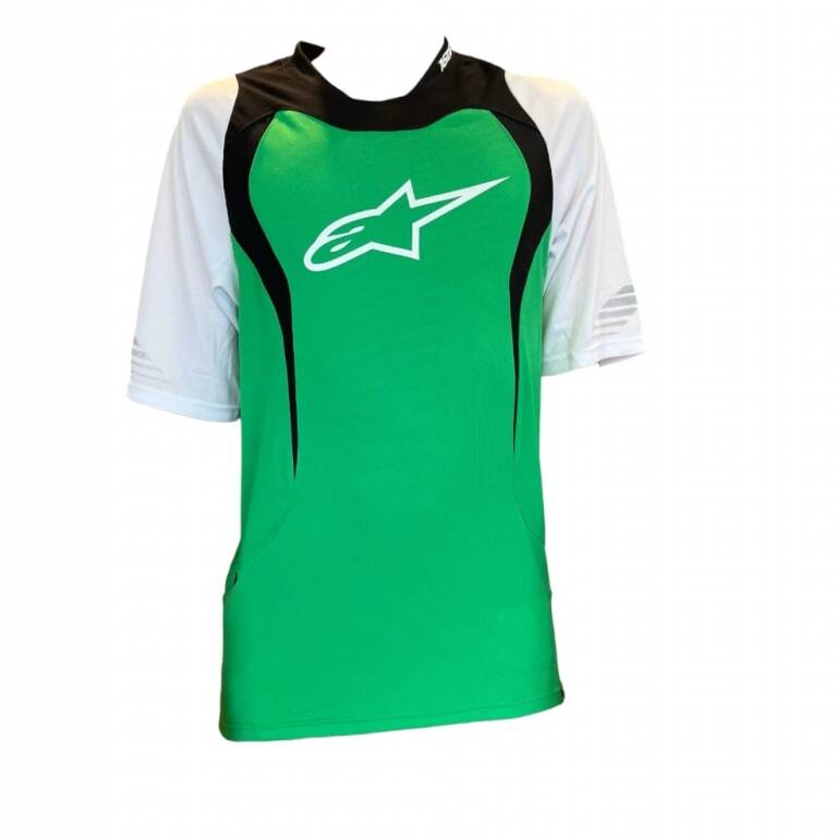 Alpinestars Jersey Drop M Bright Green White