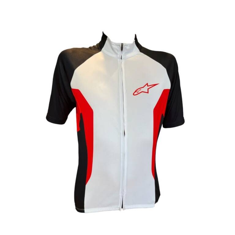 Alpinestars Jersey Nemesis SS M White Blk Red