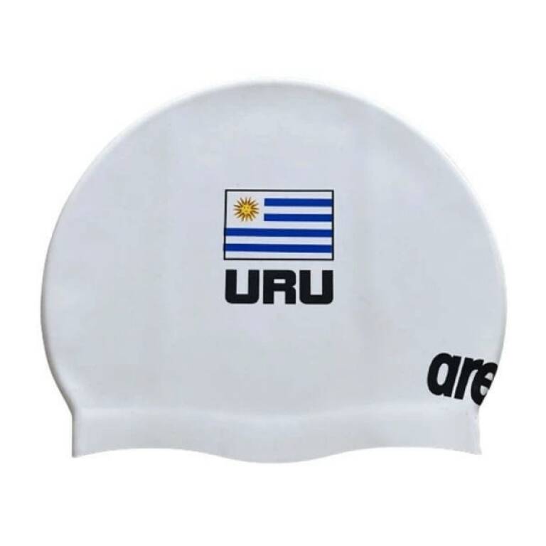 ARENA GORRA BAO FLAG SILICONE CAP URUGUAY - WHITE