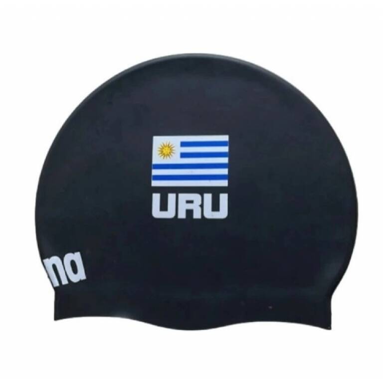 ARENA GORRA BAO FLAG SILICONE CAP URUGUAY - BLACK