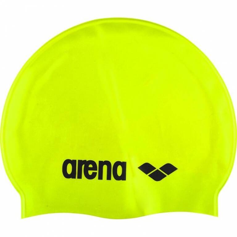 ARENA GORRA BAO CLASSIC SILICONE JR - ACID LIME-BLACK