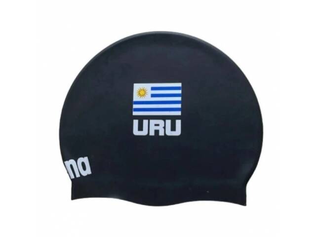 ARENA GORRA BAO FLAG SILICONE CAP URUGUAY - BLACK