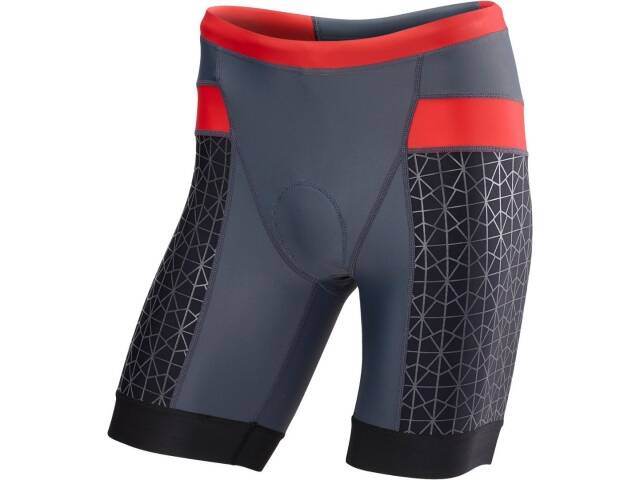 Tyr Tri Short 9 Competitor M Grey/Red