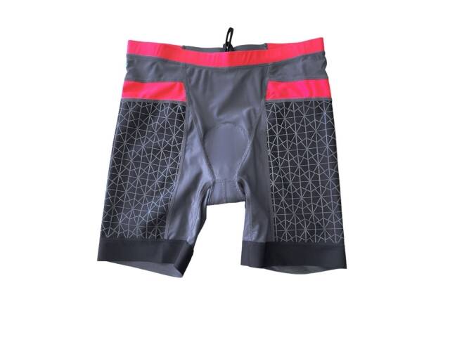 Tyr Tri Short 7 Competitor L Grey/Red