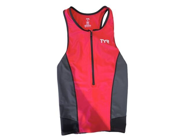 Tyr Musculosa Competitor Tri Tank L Red/Grey
